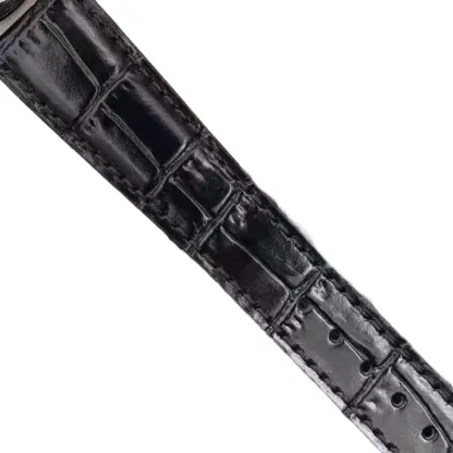 Pathttek Philithtppe Calatrava 5153G-010  White Gold Officer s Case  Authentic Clone 1:1