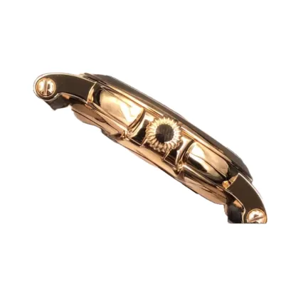 Pathttek Philithtppe Calatrava 5153J-001  Yellow Gold Officer s Case  Deluxe Replica Edition