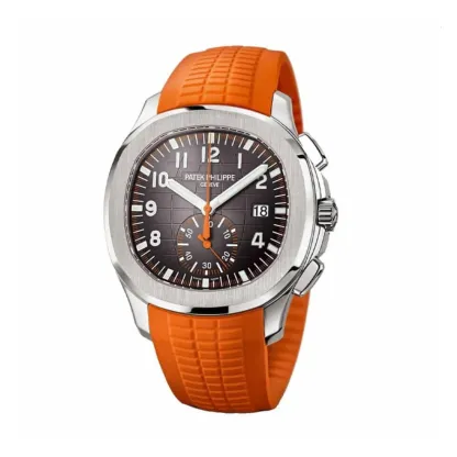 Pathttek Philithtppe Aquanaut Chronograph Orange 5968A-001 Collector鈥檚 Clone 1:1