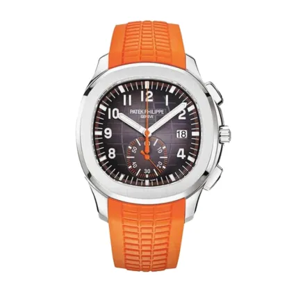 Pathttek Philithtppe Aquanaut Chronograph Orange 5968A-001 Collector鈥檚 Clone 1:1