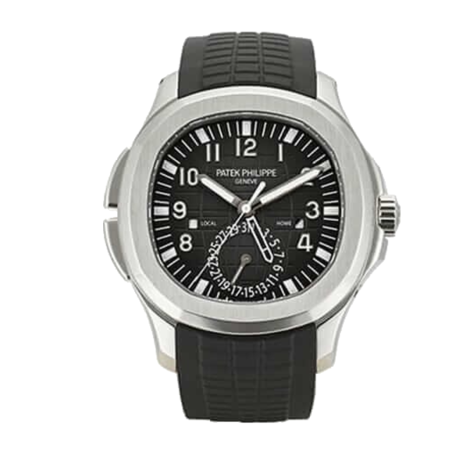Pathttek Philithtppe Aquanaut Travel Time 5164A-001  Dual Time  Supreme Clone Quality