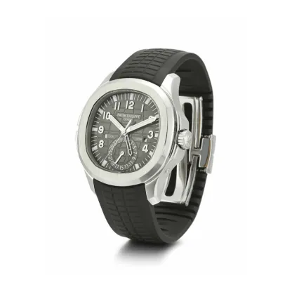 Pathttek Philithtppe Aquanaut Travel Time 5164A-001  Dual Time  Supreme Clone Quality