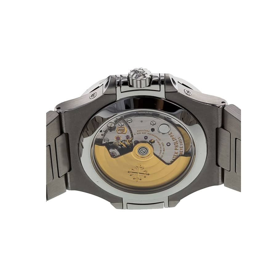 pathttek Philithtppe Nautilus Annual Calendar 5726  White Dial  Super Accurate Clone