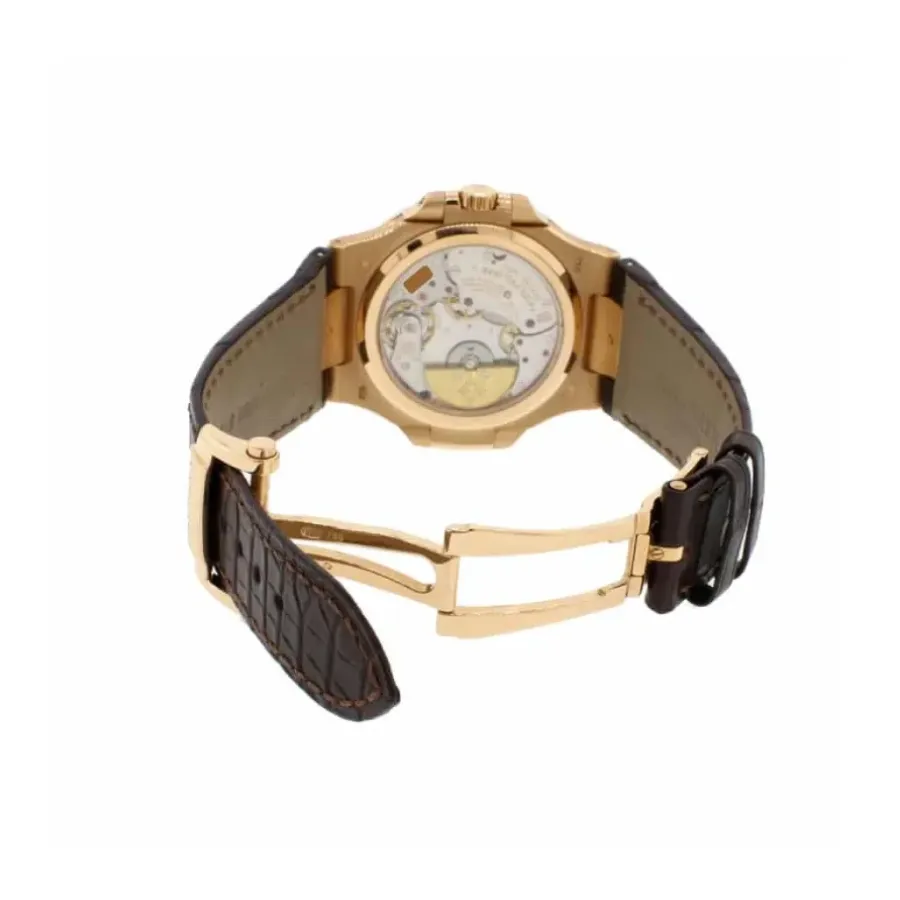 pathttek Philithtppe Nautilus Chronograph 5980R  Rose Gold  Supreme Copy 1:1