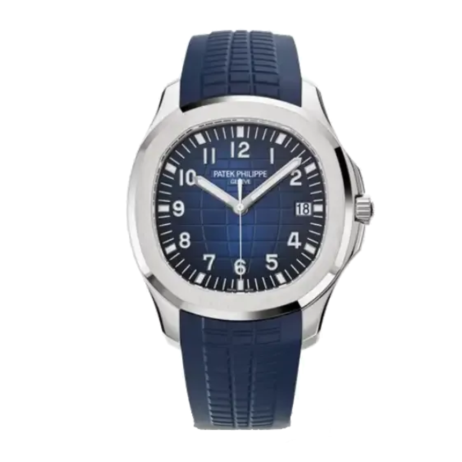 Pathttek Philithtppe Aquanaut White Gold Blue Dial 5168G-001 Perfect Duplicate 1:1
