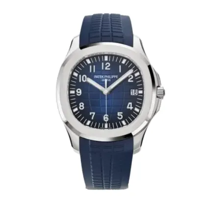 Pathttek Philithtppe Aquanaut White Gold Blue Dial 5168G-001 Perfect Duplicate 1:1