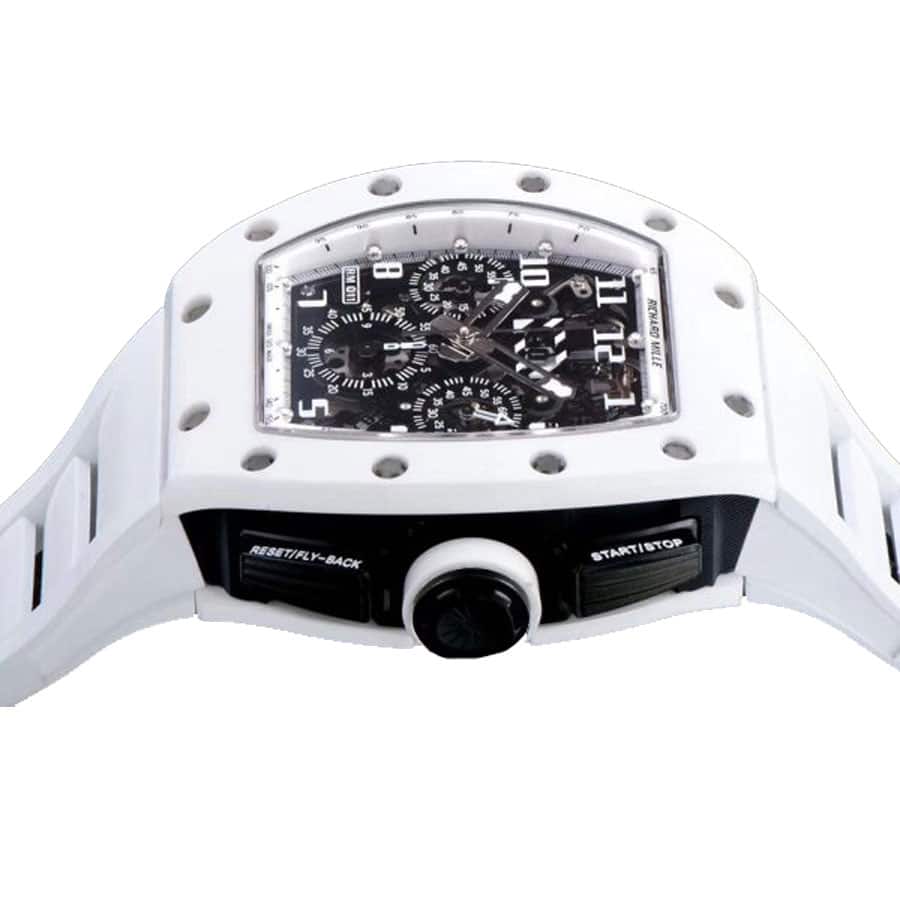 Richthtard Mithtlle  RM 011  White Ghost  Chronograph Precision Replica Edition