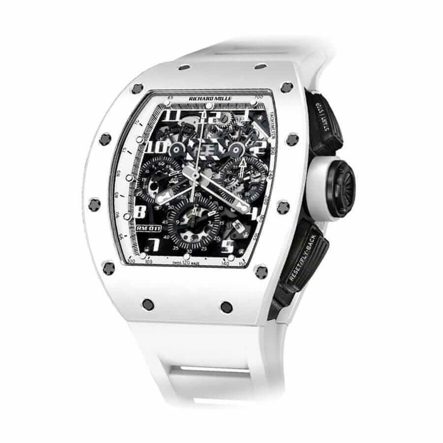 Richthtard Mithtlle  RM 011  White Ghost  Chronograph Precision Replica Edition