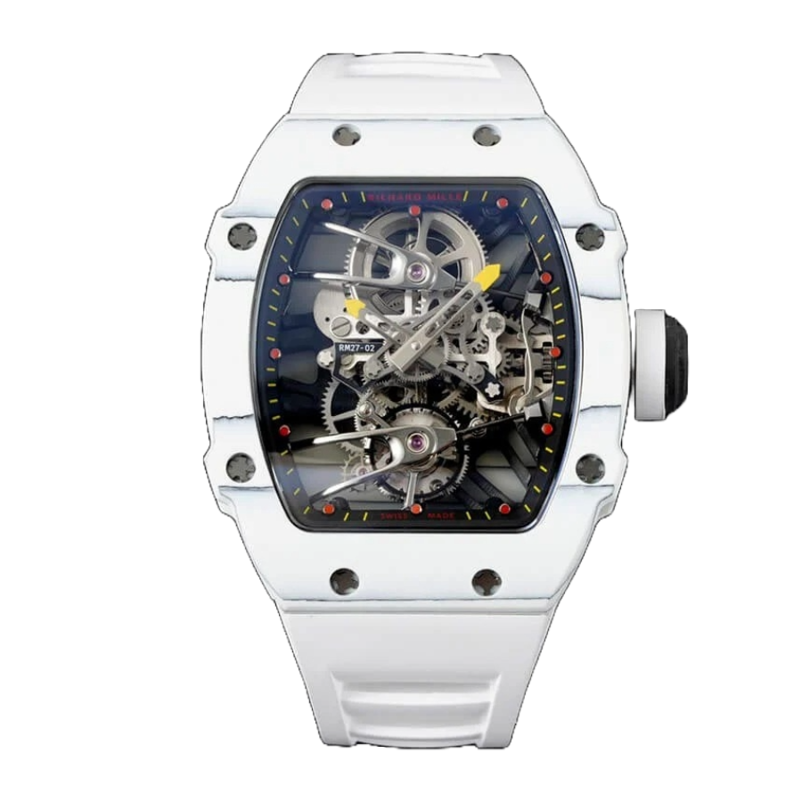 Richthtard Mithtlle RM 27-02 Tourbillon  Rafael Nadal  White Case First-Class Clone