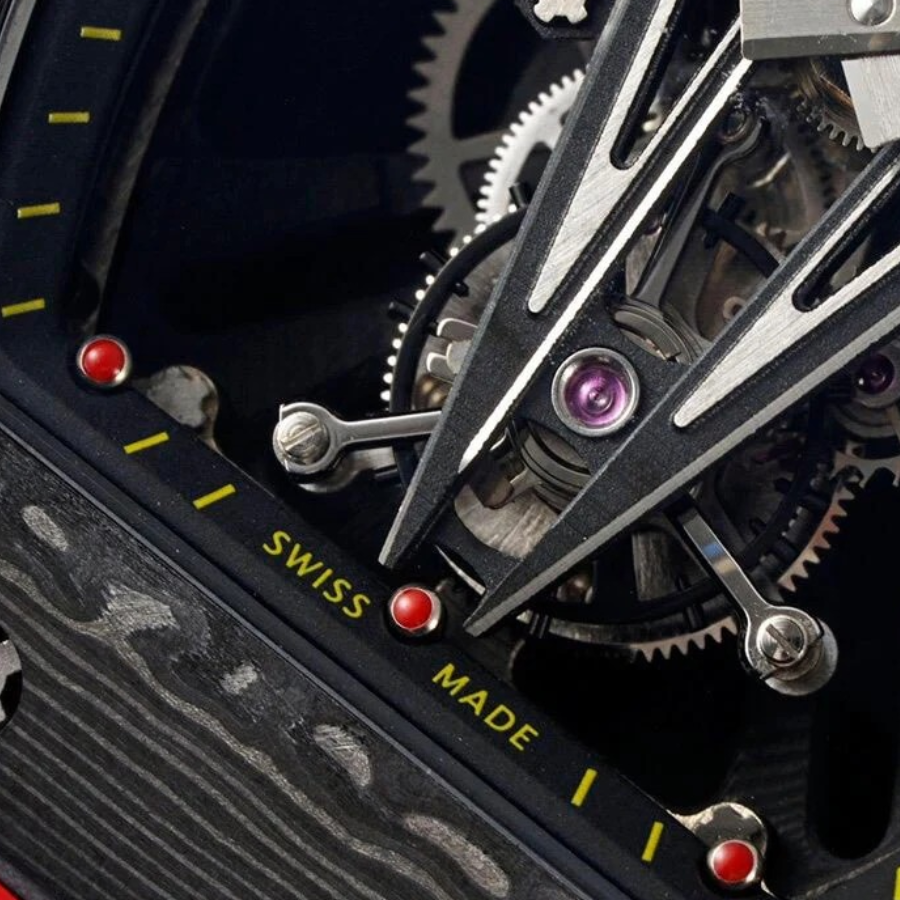 Richthtard Mithtlle RM 27-03  Rafael Nadal  Red Rubber Supreme Replica Edition