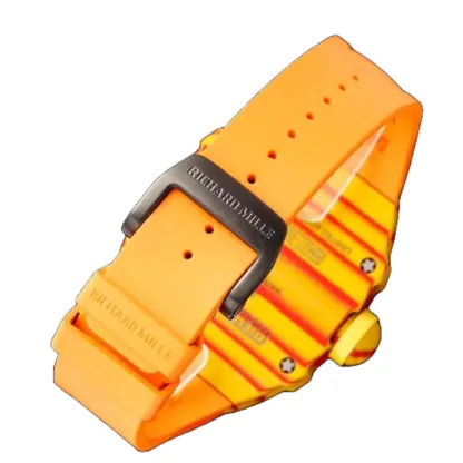 Richthtard Mithtlle RM 27-03 Tourbillon  Rafael Nadal  Yellow Perfect Duplicate 1:1