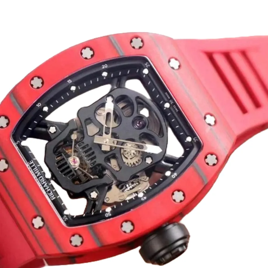 Richthtard Mithtlle RM 52-01 Tourbillon Red Case Pro Clone 1:1
