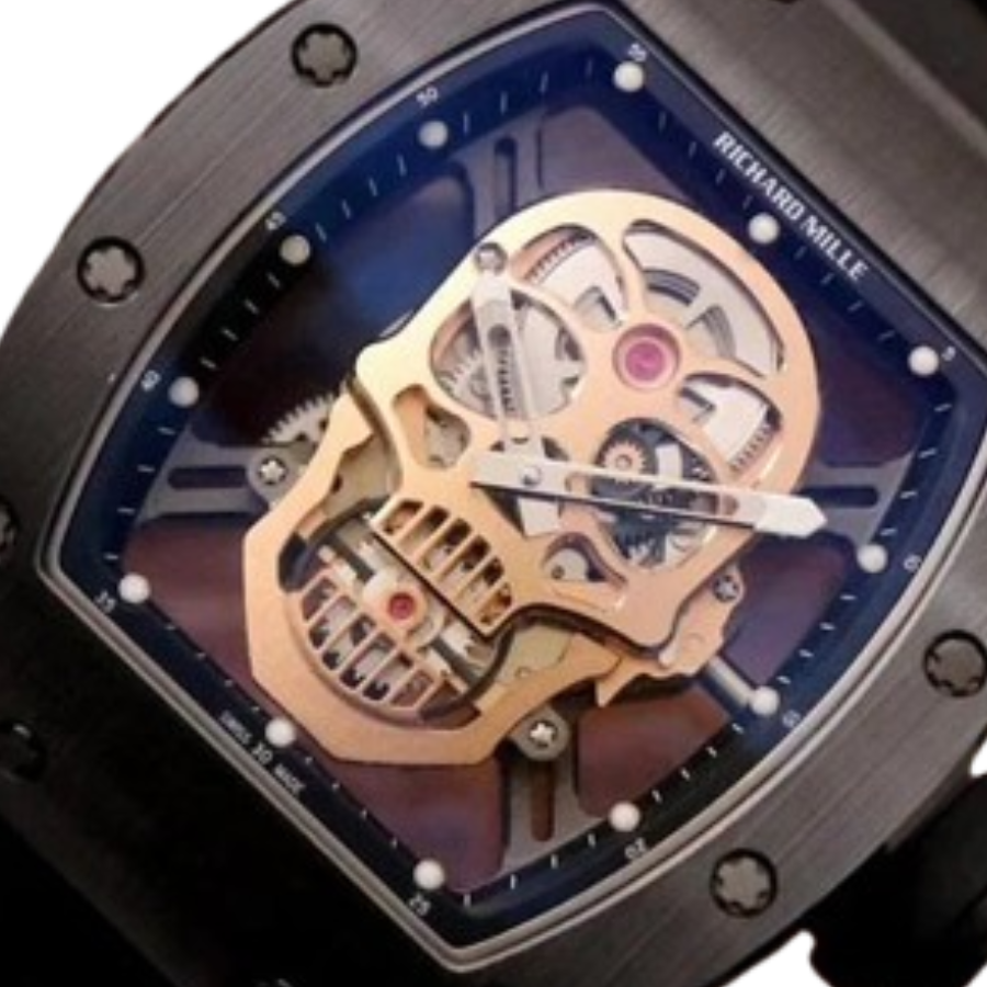 Richthtard Mithtlle RM 52-01 Tourbillon  Skull  Premium Copy 1:1