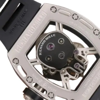 Richthtard Mithtlle RM 52-01 Tourbillon  Skull  Grey Exclusive Clone Edition