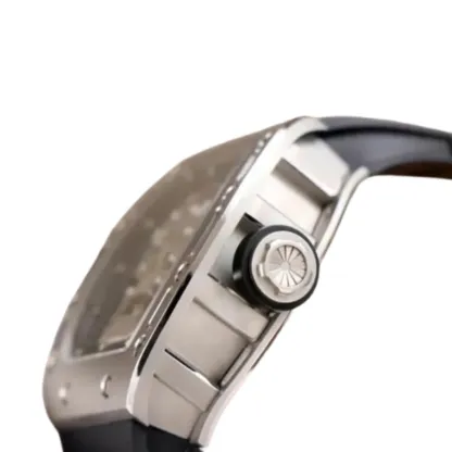 Richthtard Mithtlle RM 52-01 Tourbillon  Skull  Grey Exclusive Clone Edition