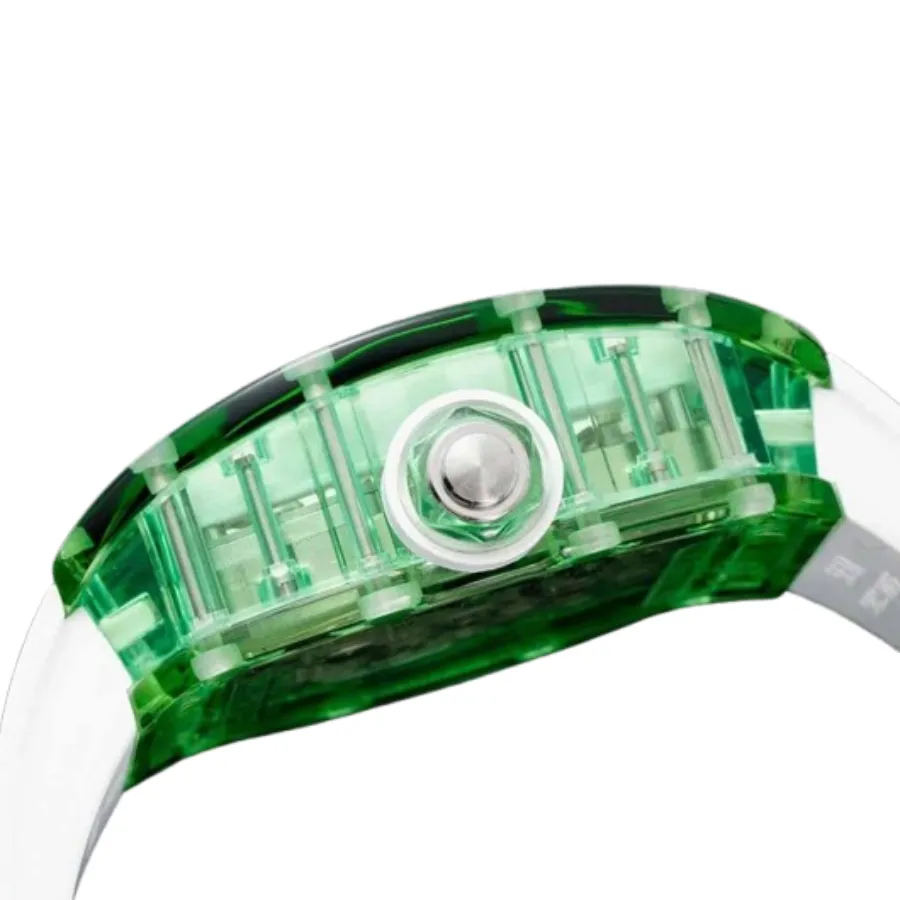 Richthtard Mithtlle RM 56-01 Tourbillon Green Transparent Superior Replica