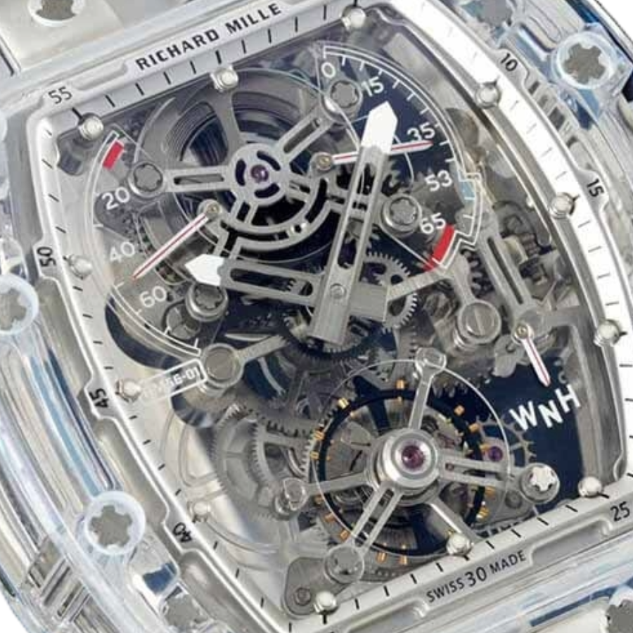 Richthtard Mithtlle RM 56-01 Tourbillon Transparent Authentic Clone 1:1