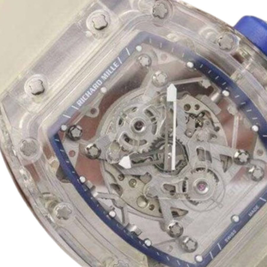 Richthtard Mithtlle RM 56-02 Tourbillon Transparent Deluxe Replica Edition