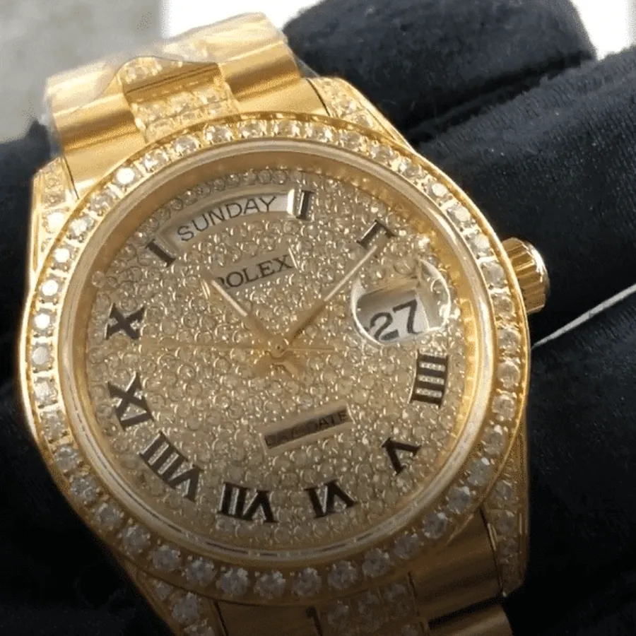 rolthtex Yacht-Master 116622  Iced Out  Perfect Super Clone