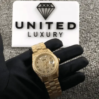 rolthtex Yacht-Master 116622  Iced Out  Perfect Super Clone