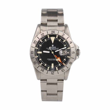 rolthtex Explorer II 1655  Steve McQueen  Vintage Handcrafted Replica Edition