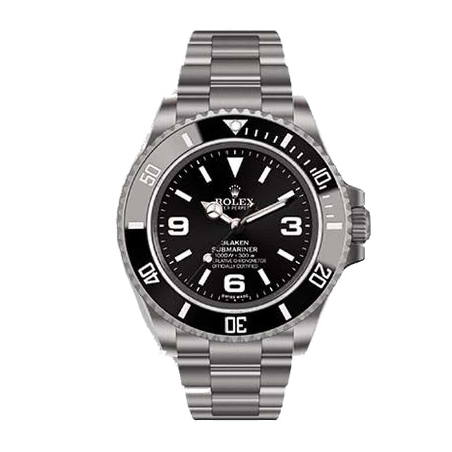 rolthtex Submariner 6190 Blaken  Black Dial  Mirror Clone Quality