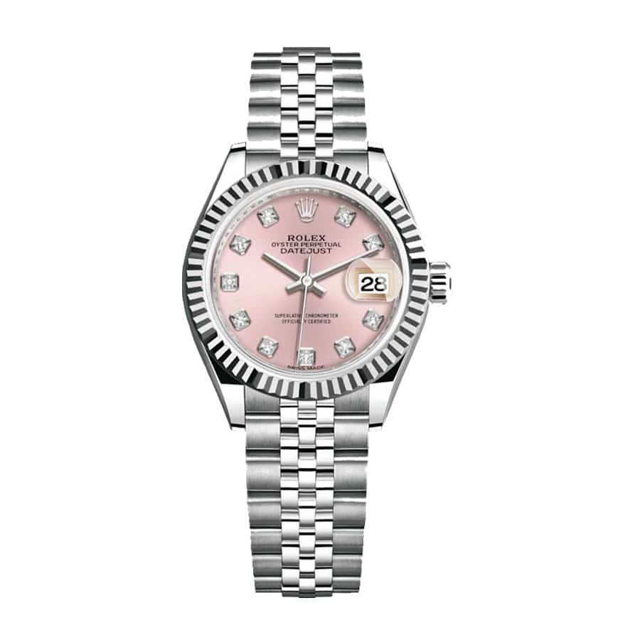rolthtex Lady-Datejust 279174-0003 Pink Dial Ultra Clone 1:1