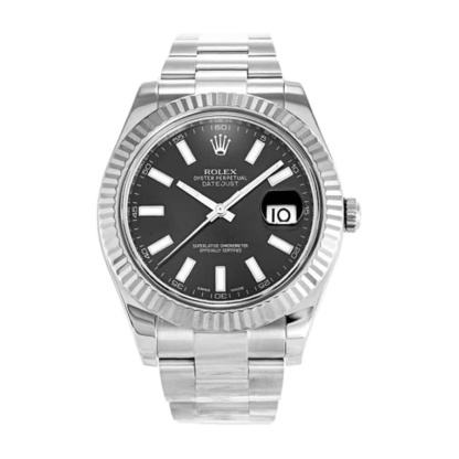 rolthtex Datejust Automatic Black Dial 116334BKSO Top Replica 1:1
