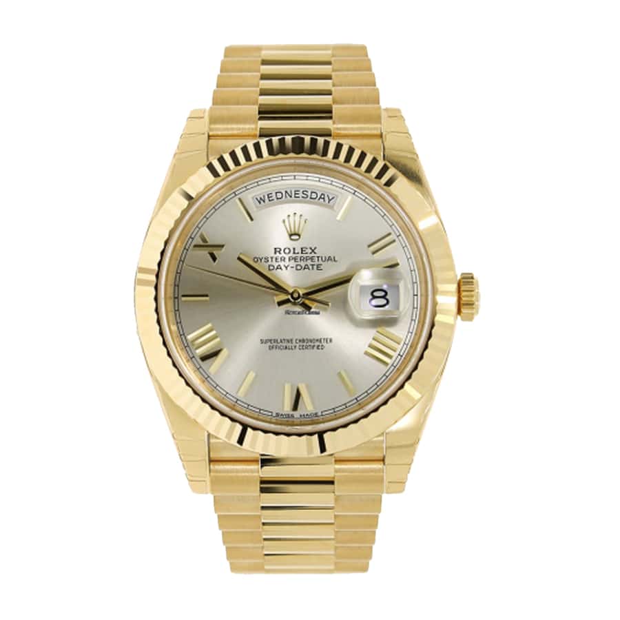 rolthtex Day-Date 228238-0042  Gold Roman Dial  Ultimate Clone Quality
