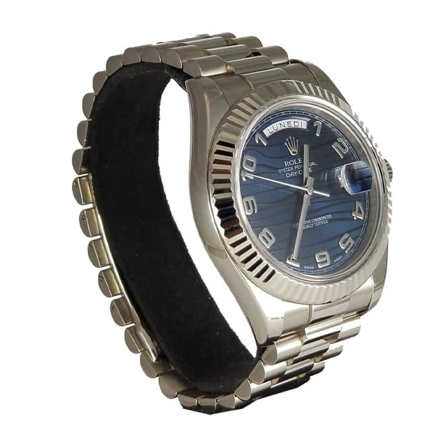 rolthtex Day-Date 228238-0002  Blue Champagne Dial  Exceptional Replica 1:1