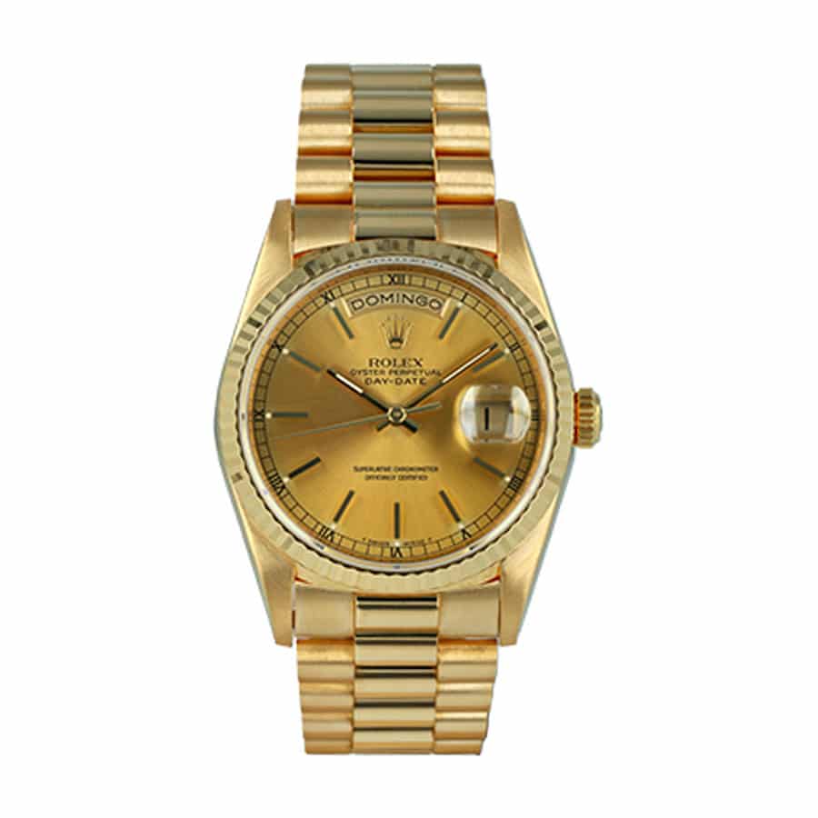rolthtex Day-Date 228238  Yellow Gold  Precision Duplicate 1:1
