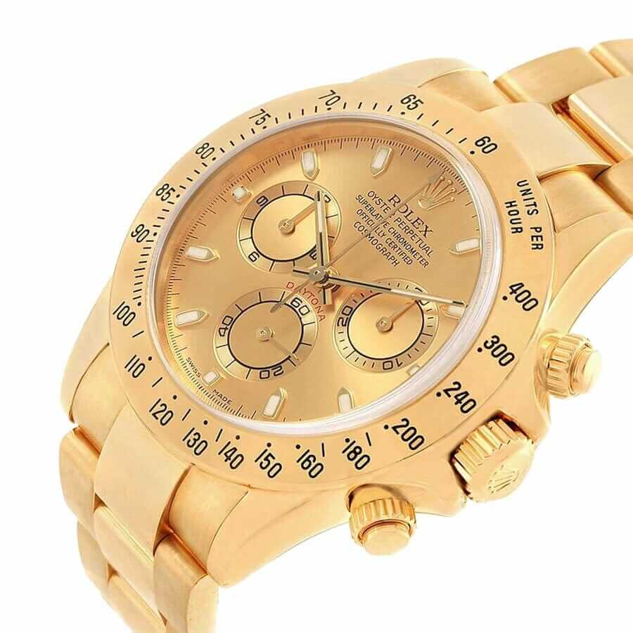 rolthtex Cosmograph Daytona 116528  Yellow Gold  Master Replica 1:1