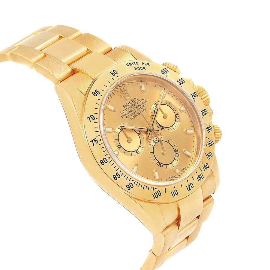 rolthtex Cosmograph Daytona 116528  Yellow Gold  Master Replica 1:1