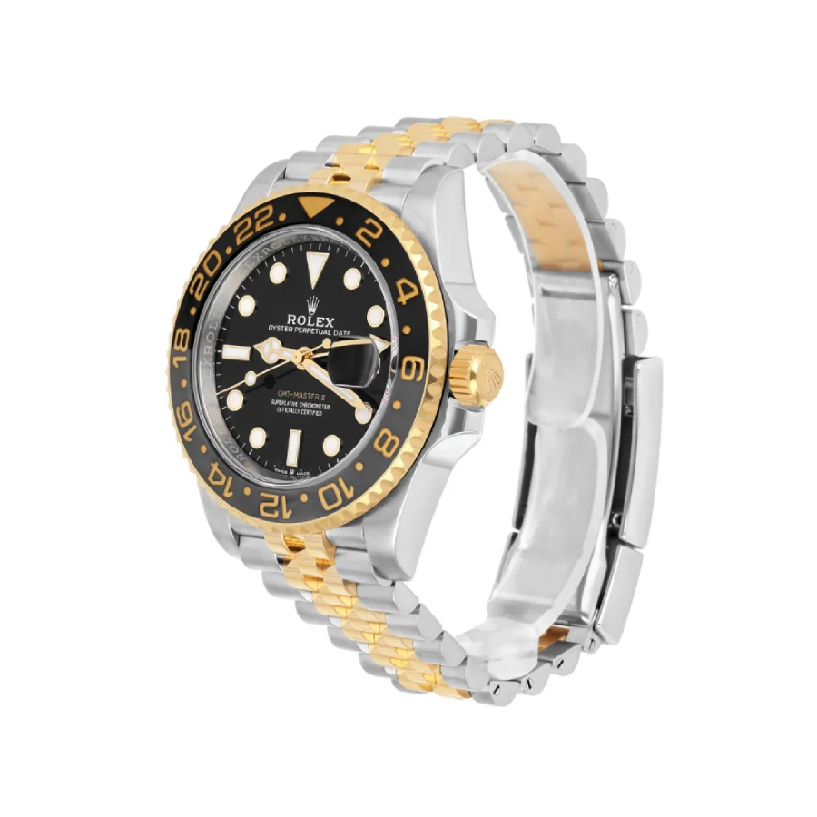 rolthtex GMT-Master II 126718GRNR  Yellow Gold Jubilee  Precision Replica Edition