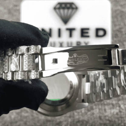 rolthtex Day-Date II Diamond-Set Timepiece 218239 True Clone 1:1