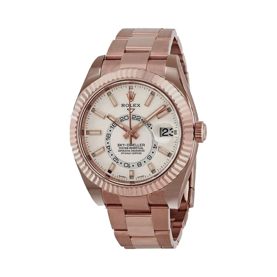 rolthtex Sky-Dweller 326935  Everose Gold  Swiss Super Clone