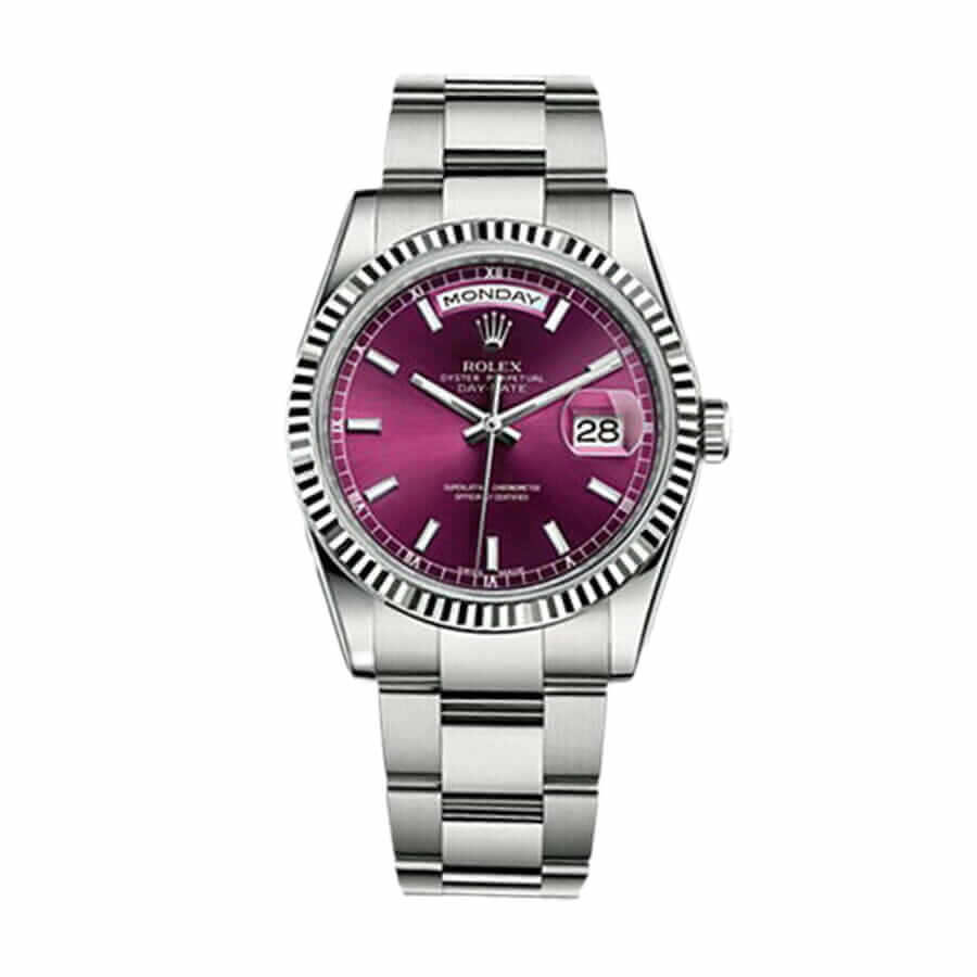 rolthtex Day-Date 118239  Cherry Dial  Master Replica 1:1