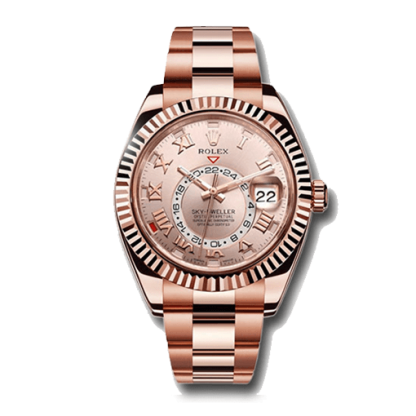 rolthtex Sky-Dweller 326935  Everose Gold  Deluxe Copy Quality