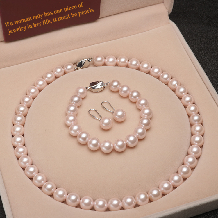 ⏰Christmas -Limited time sale 50% OFF⏰--Japanese AAAA Akoya pearl set (same style as the royal family)