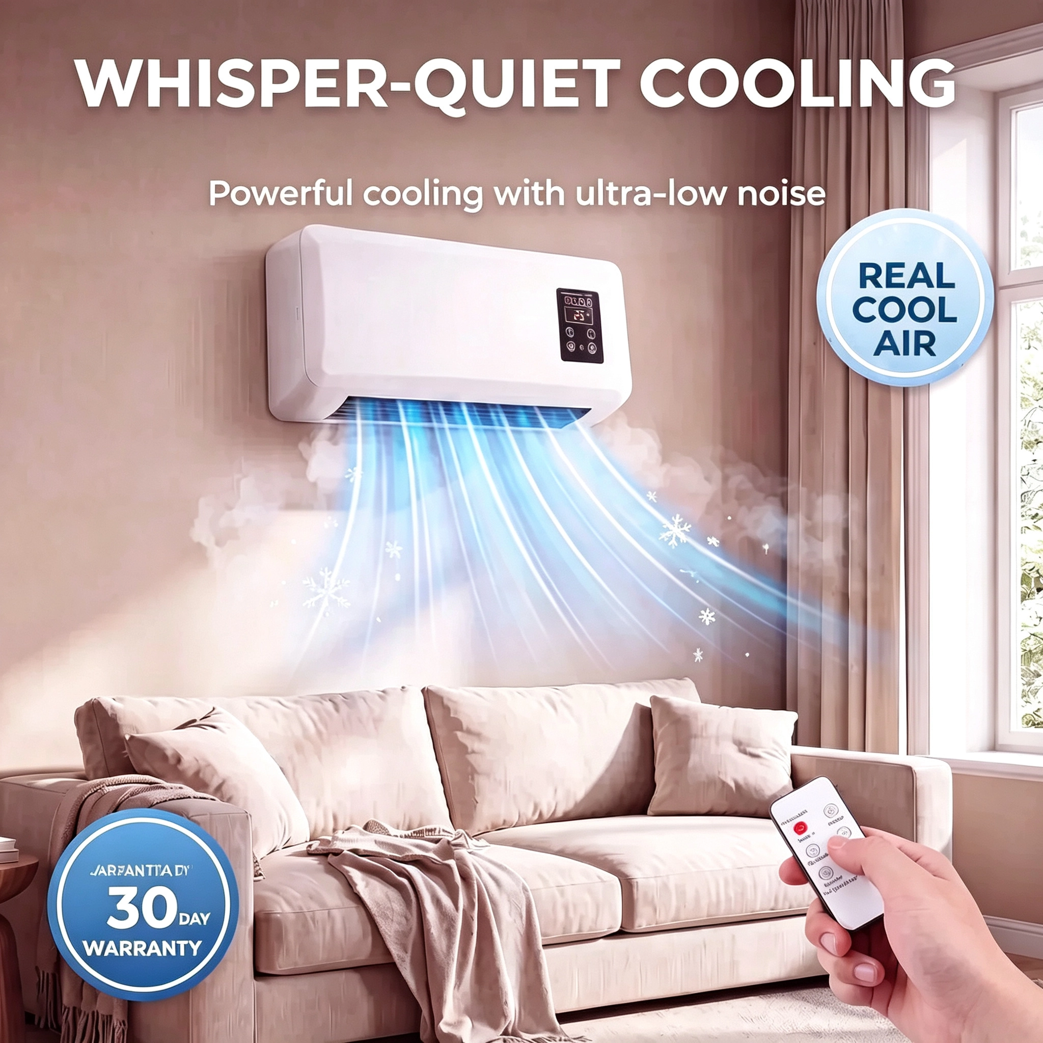 🔥Limited Discount🔥Ductless Portable Air Conditioners No Windows Needed