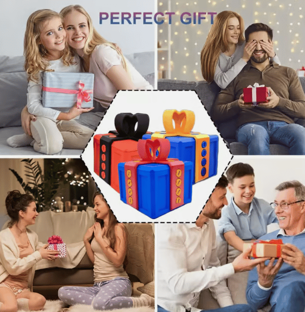 🎁 3D Printed Annoying Gift Box Ornaments 😂 - Ideal for Pranks and Mischief!