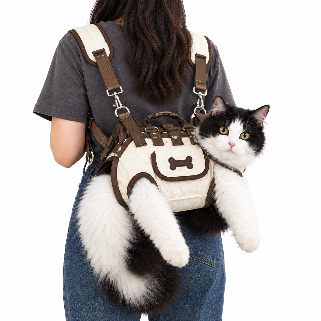 Portable Breathable Pet Carrier Sling