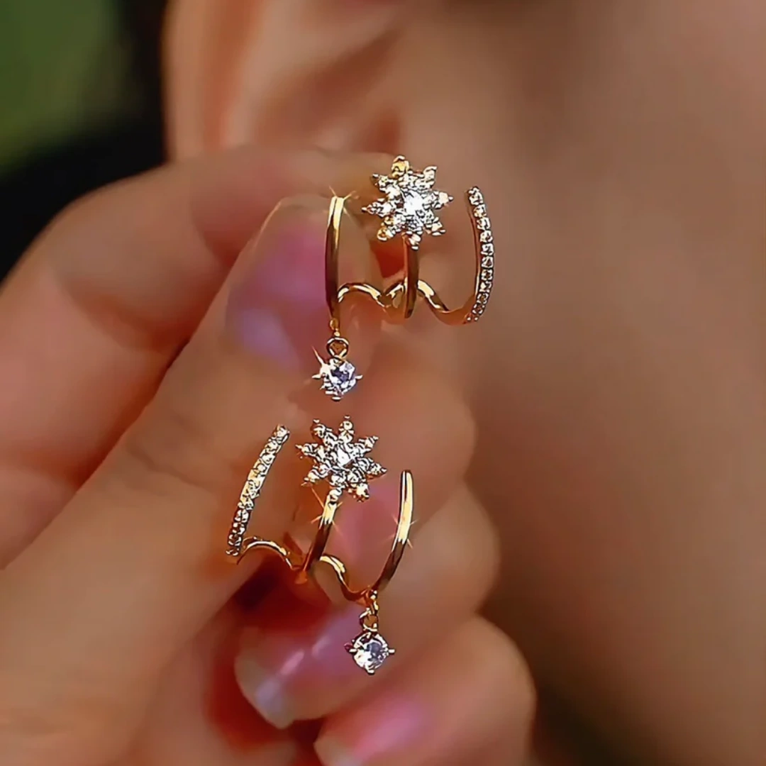 ✨ Timeless 24K Gold Plated Earrings – Effortless Elegance for Every Day