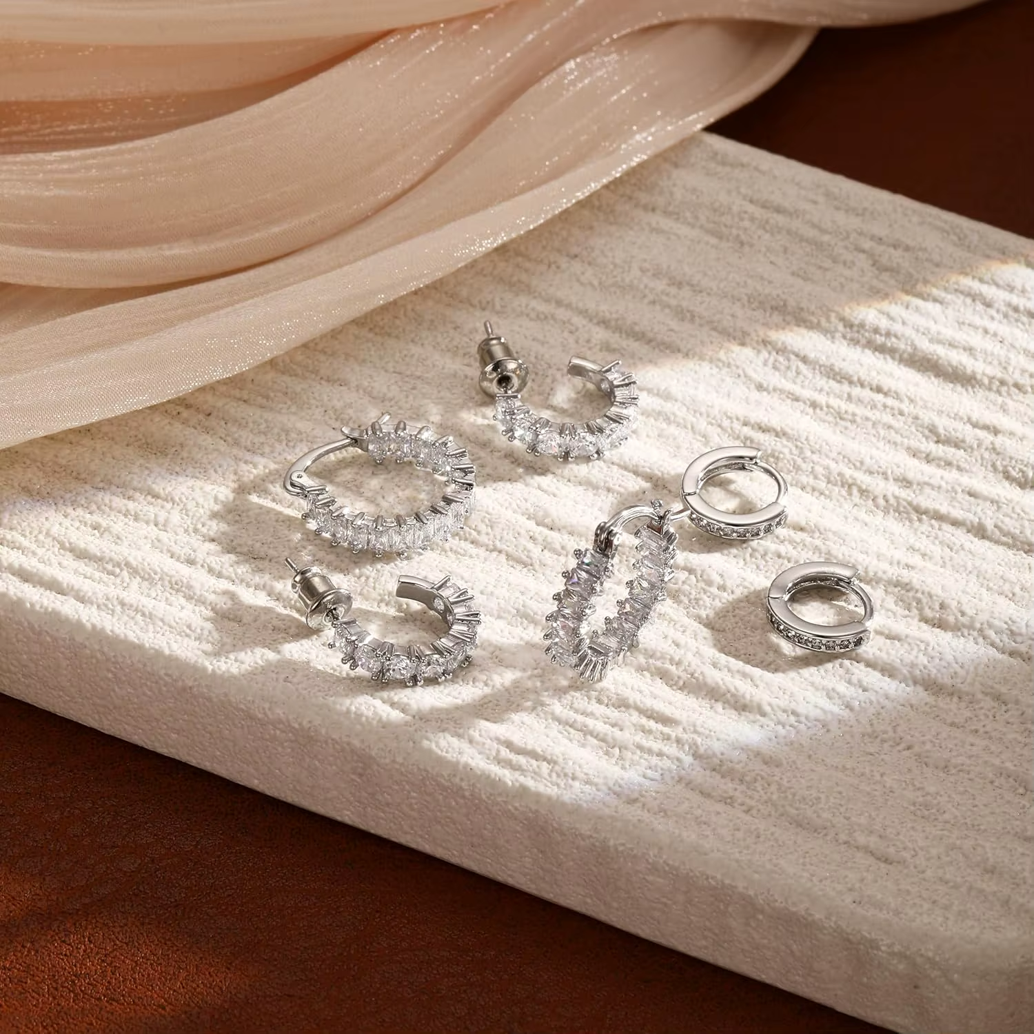 Dainty Mix & Match Earring Set – Everyday Hoop & Stud Earrings