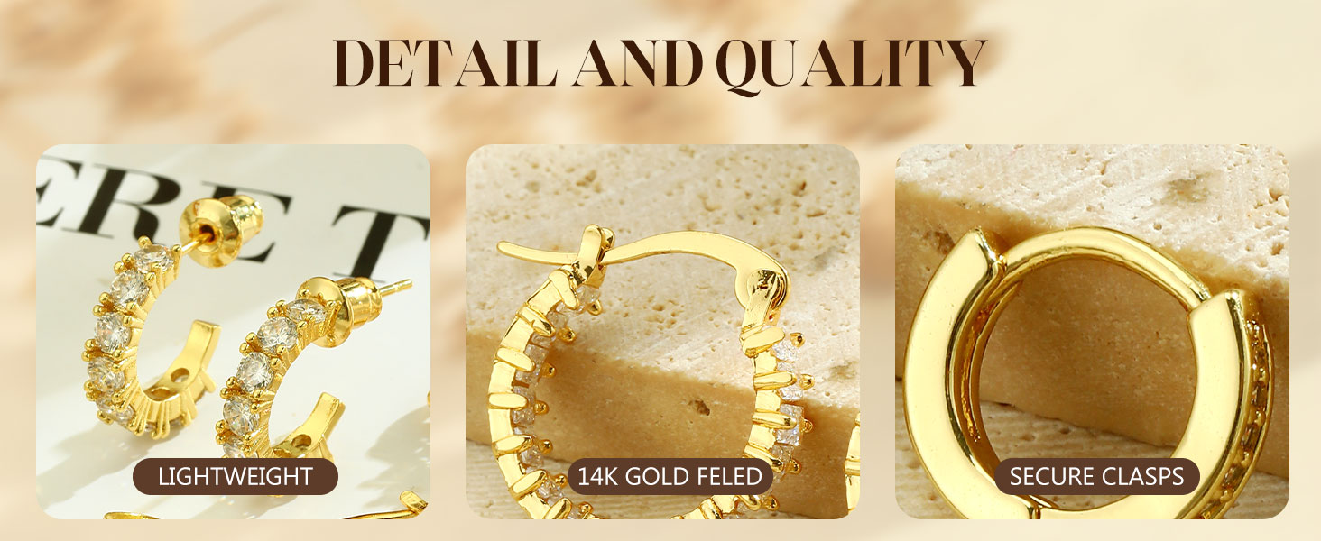 earrings gold