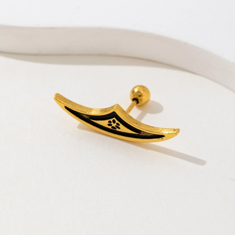 Hidden Structure Stud Earring