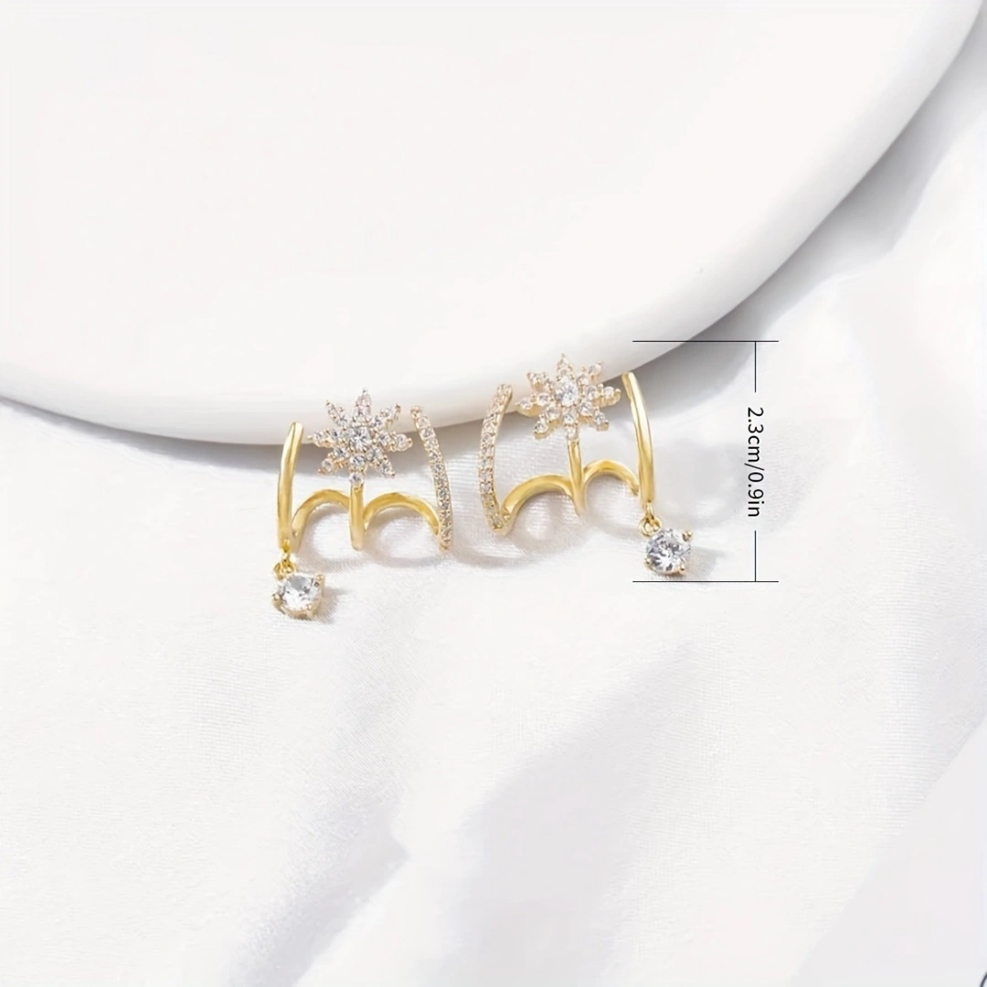 ✨ Timeless 24K Gold Plated Earrings – Effortless Elegance for Every Day