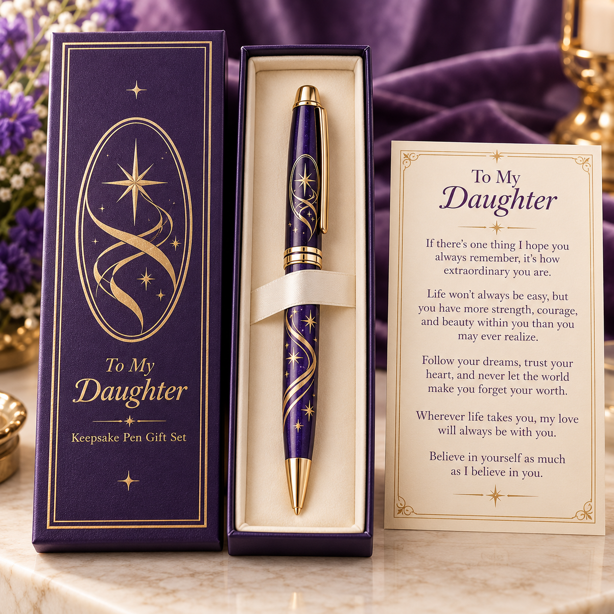Words to Carry With You – Heartfelt Keepsake Pen Gift Collection