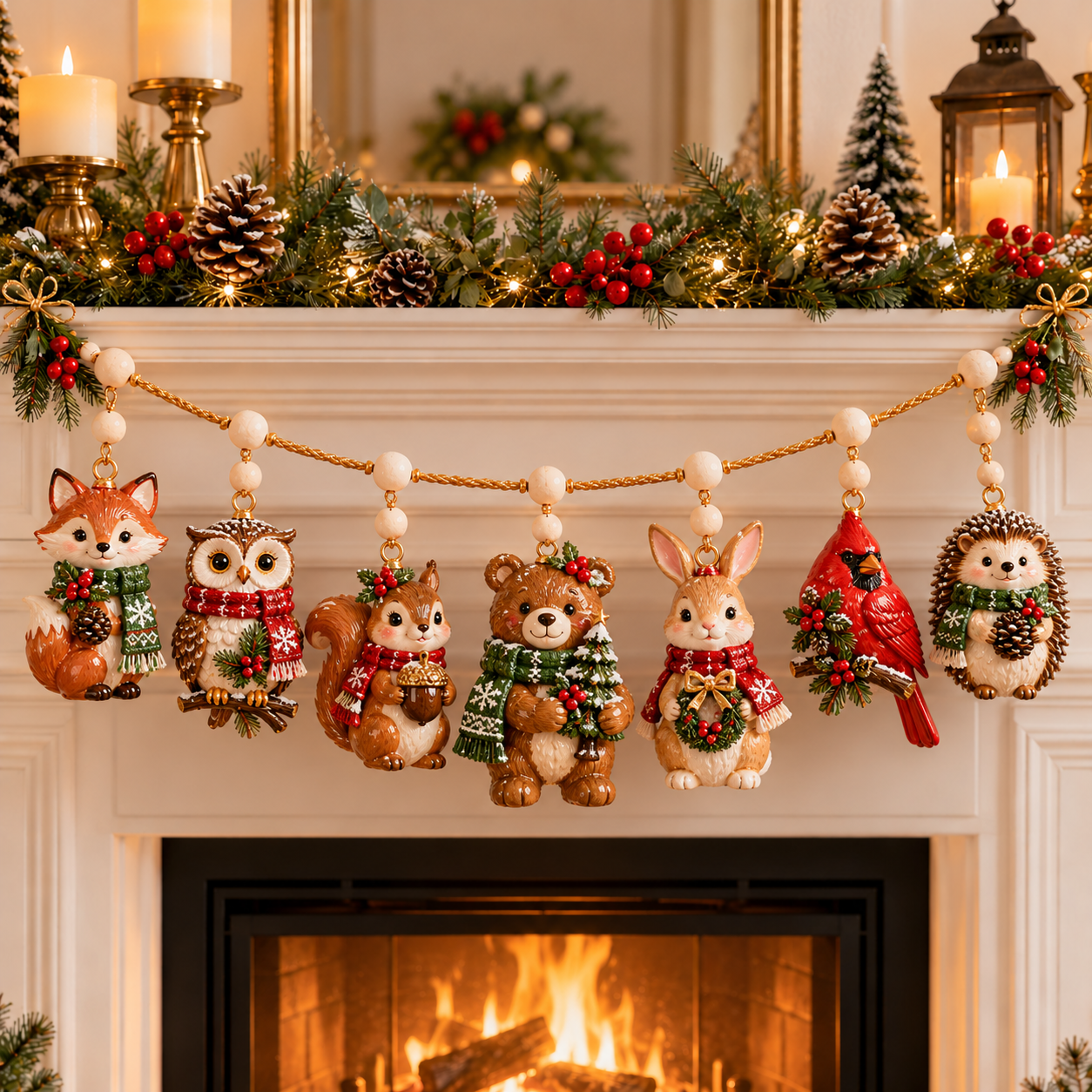 Christmas Garland Collection – Santa, Woodland, Nutcracker & Gingerbread