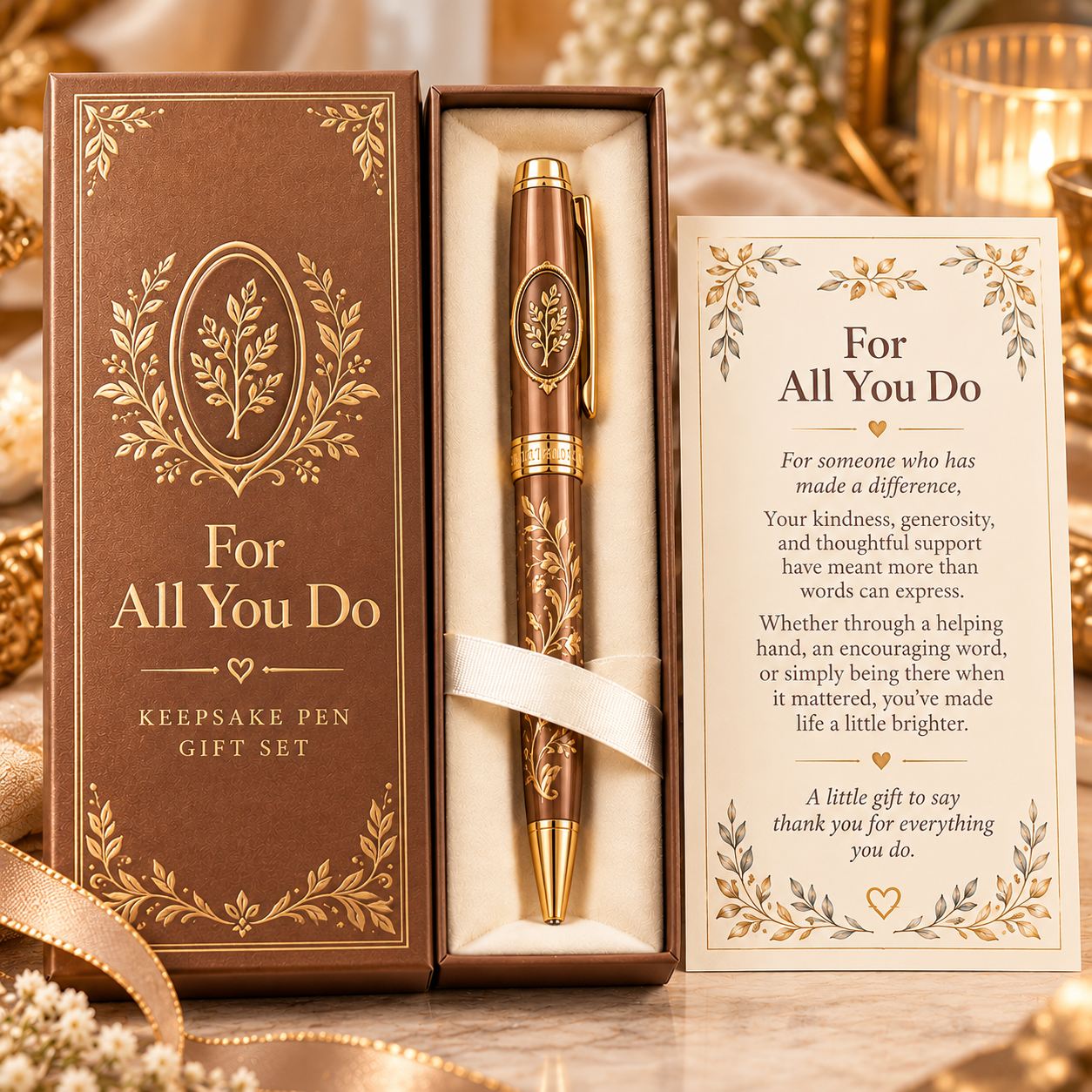 The Difference You Make – Appreciation Keepsake Pen Collection